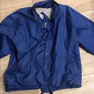 Classic Blue Windbreaker for Men size XL